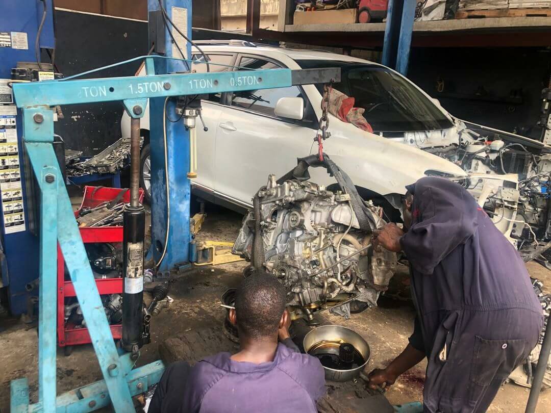 State of the art bay garage